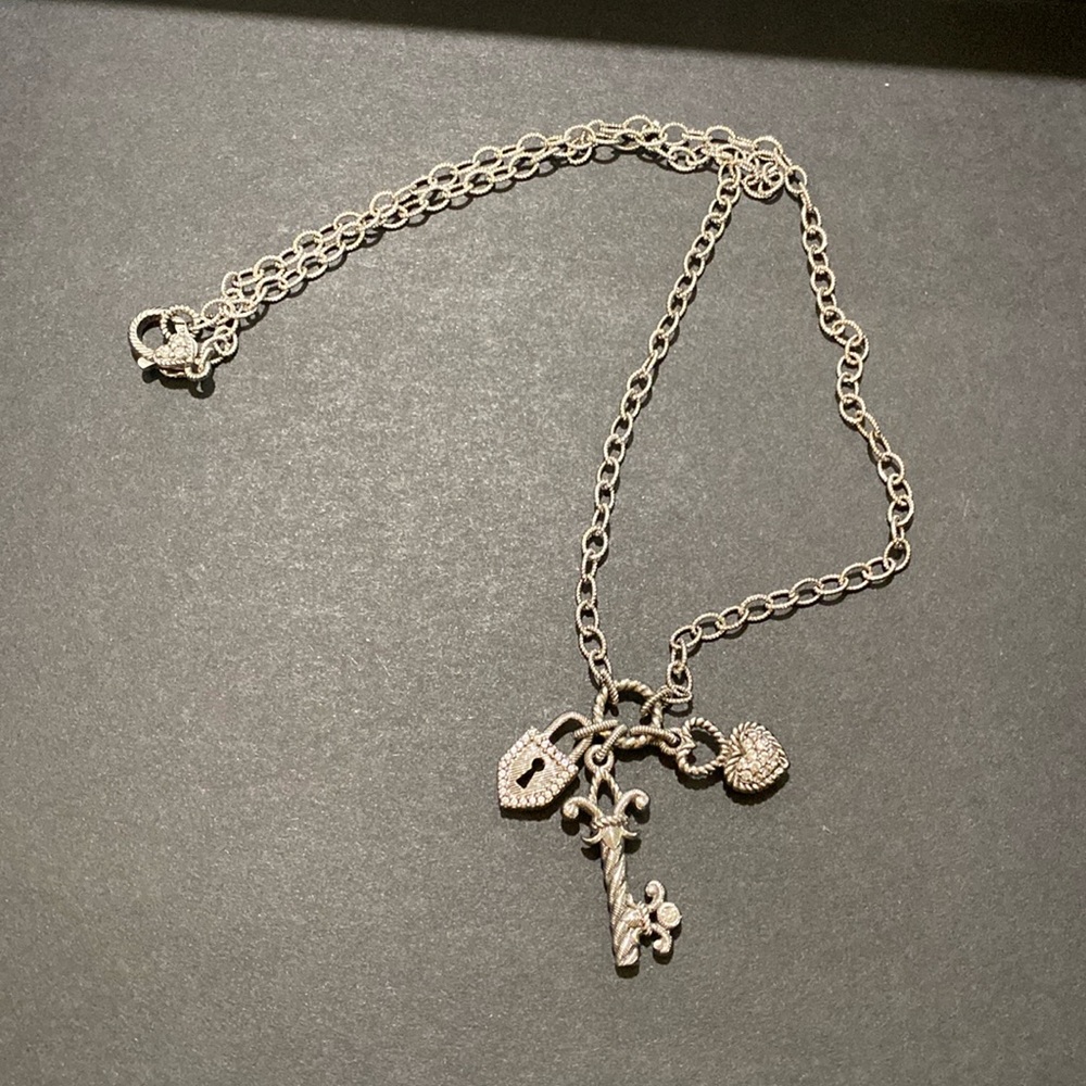 Judith Ripka sterling necklace!